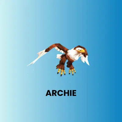 archie in hungry shark wrld