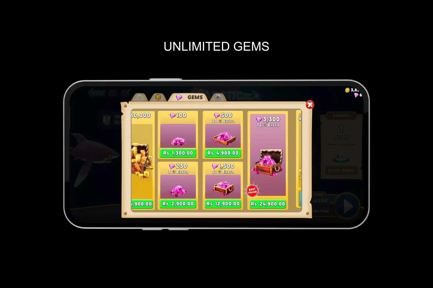 unlimited gems